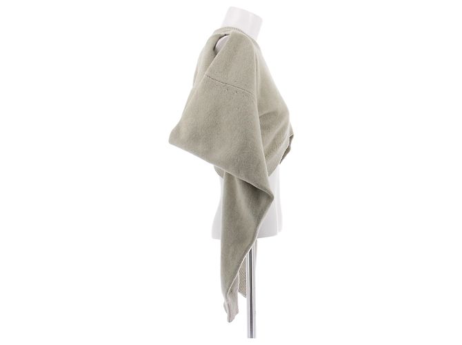 Alexander Wang Kurzer grauer Wollpullover - Ansicht 3