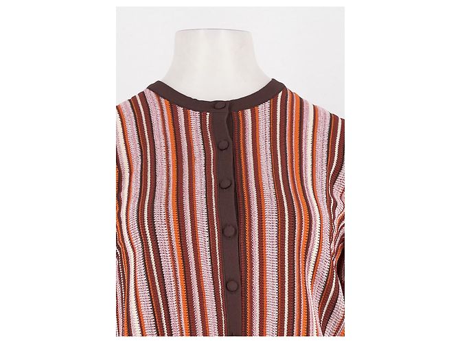 Autre Marque Gerader Gilet mehrfarbig Mehrfarben - Ansicht 2