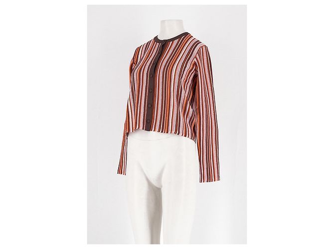 Autre Marque Gerader Gilet mehrfarbig Mehrfarben - Ansicht 4