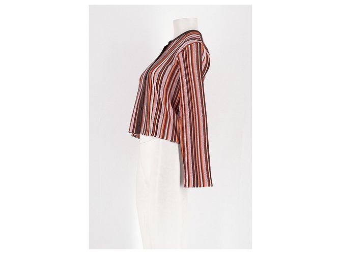 Autre Marque Gerader Gilet mehrfarbig Mehrfarben - Ansicht 5