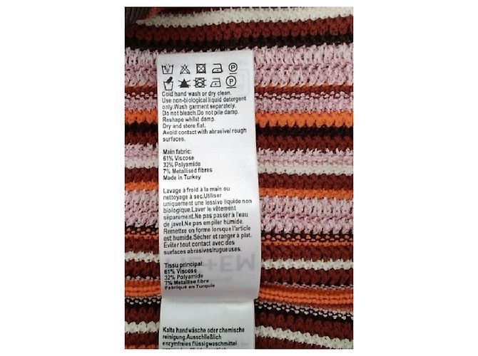 Autre Marque Gerader Gilet mehrfarbig Mehrfarben - Ansicht 8