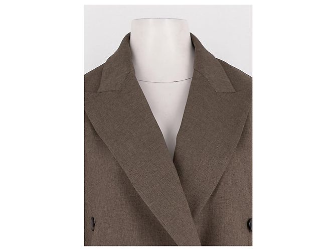Autre Marque THE FRANKIE SHOP Blazer Anthrazit Grau M Anthrazitgrau - Ansicht 2