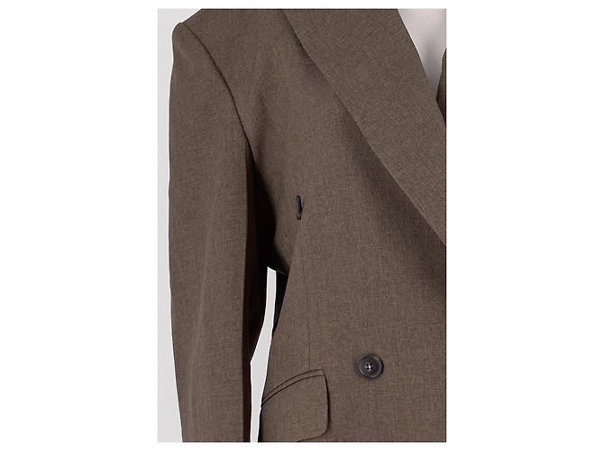Autre Marque THE FRANKIE SHOP Blazer Anthrazit Grau M Anthrazitgrau - Ansicht 3