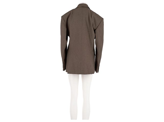 Autre Marque THE FRANKIE SHOP Blazer Anthrazit Grau M Anthrazitgrau - Ansicht 6
