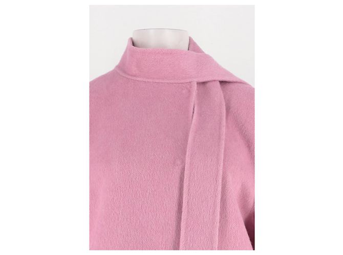Autre Marque Abrigo de lana rosa NANA JACQUELINE M - vista 2