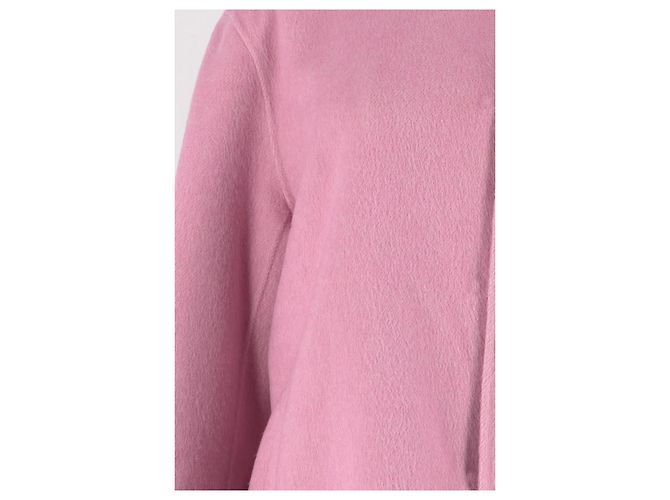 Autre Marque Abrigo de lana rosa NANA JACQUELINE M - vista 3
