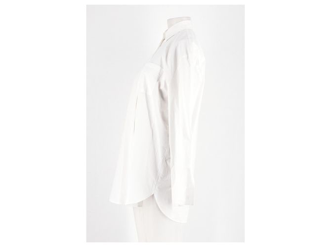 Autre Marque Camicia di cotone bianca Bianco - vista 5