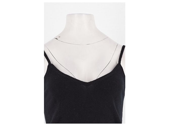 Eric Bompard Black Cashmere Top - view 2