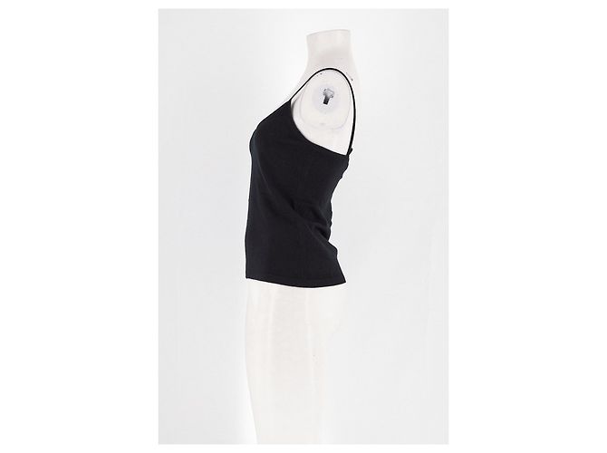 Eric Bompard Black Cashmere Top - view 5