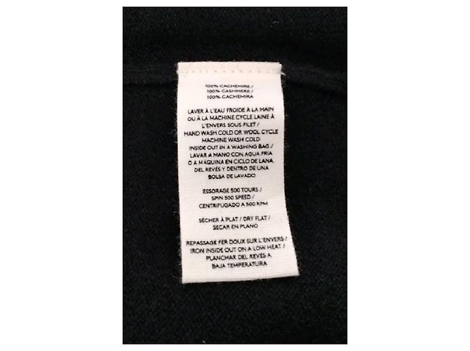 Eric Bompard Black Cashmere Top - view 8