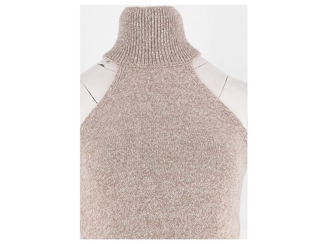 Autre Marque Top ajustado beige MESDYVEN - vista 2