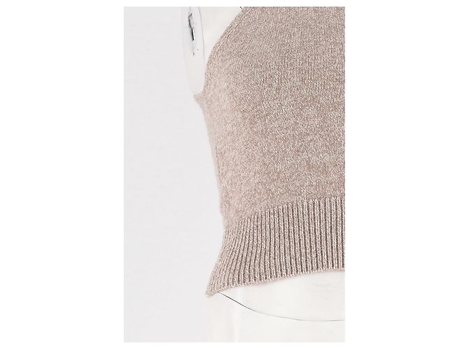 Autre Marque Top ajustado beige MESDYVEN - vista 3