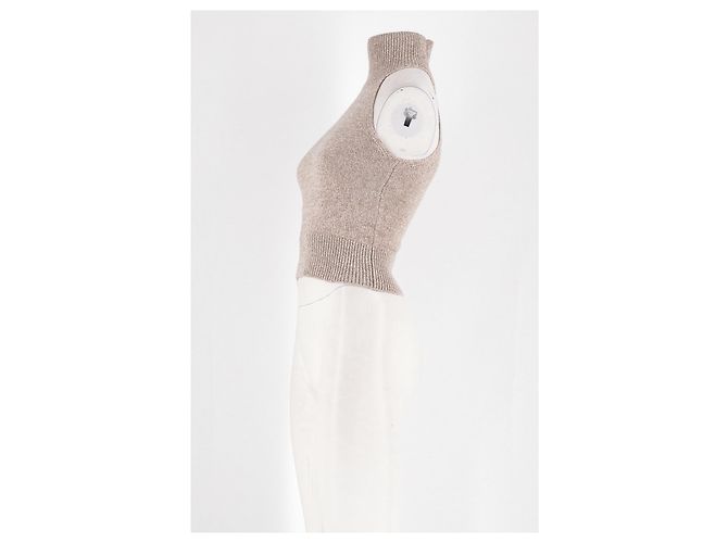 Autre Marque Top ajustado beige MESDYVEN - vista 5