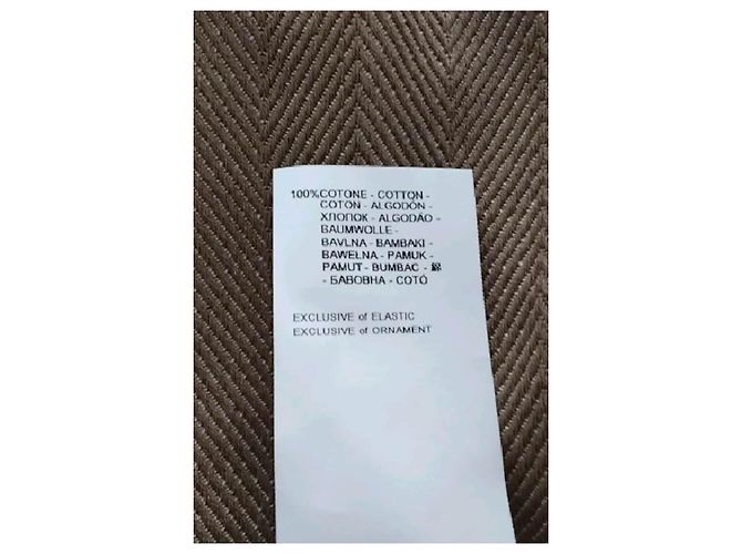 Autre Marque Chaqueta de algodón beige FALCONERI L - vista 8