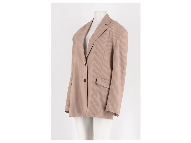 Autre Marque The Frankie Shop Blazer Beige - Ansicht 4