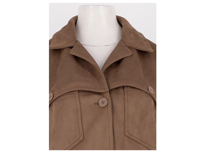 Autre Marque THE FRANKIE SHOP Veste courte marron - view 2