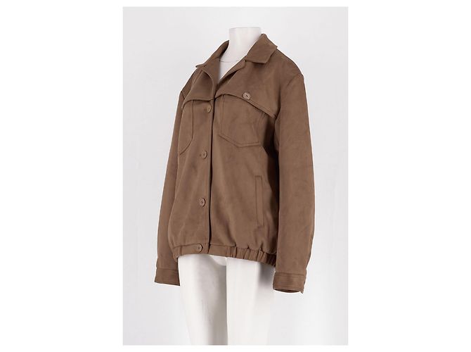 Autre Marque THE FRANKIE SHOP Veste courte marron - view 4