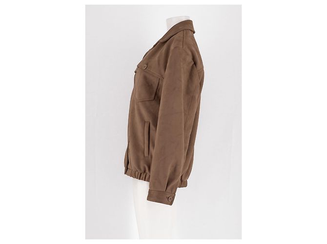 Autre Marque THE FRANKIE SHOP Veste courte marron - view 5