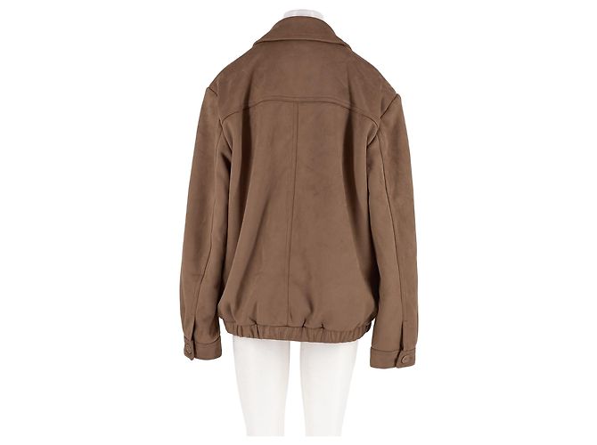 Autre Marque THE FRANKIE SHOP Veste courte marron - view 6