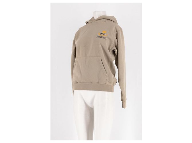 Autre Marque SPORTY & RICH Pullover in Beige aus Baumwolle XS - Ansicht 4