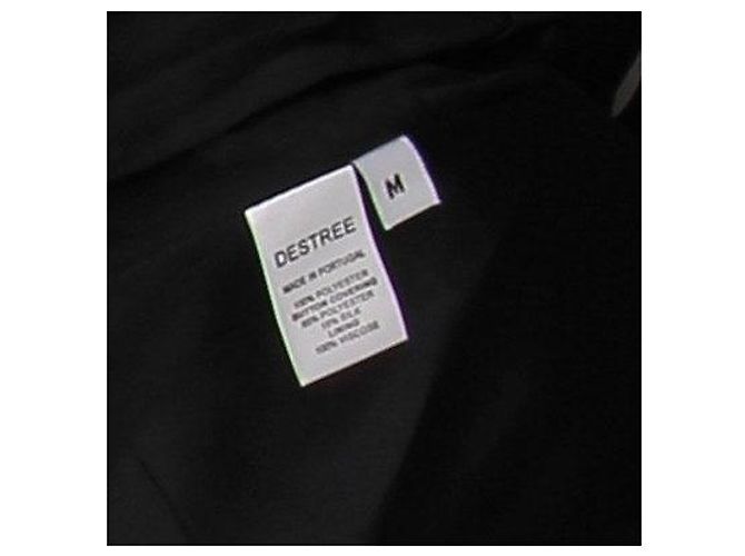 Autre Marque Blazer nero a pois bianchi - vista 6
