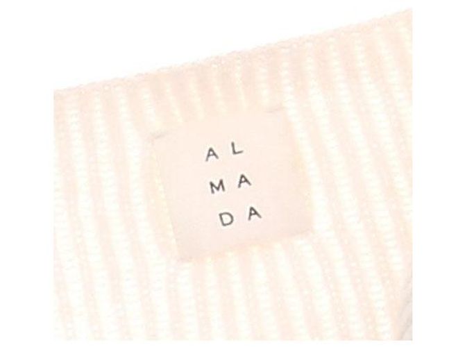 Autre Marque ALMADA Weißer zweireihiger Wollpullover - Ansicht 5