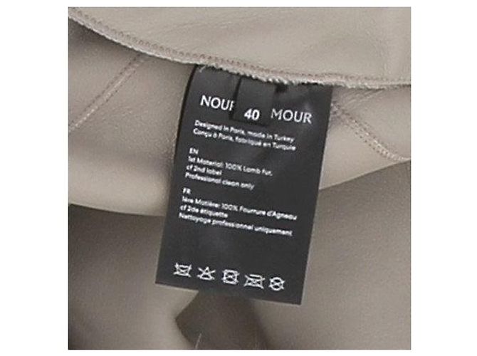 Autre Marque Pelliccia marrone e beige - vista 5