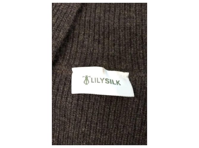 Autre Marque Brauner Kaschmirpullover - Ansicht 8