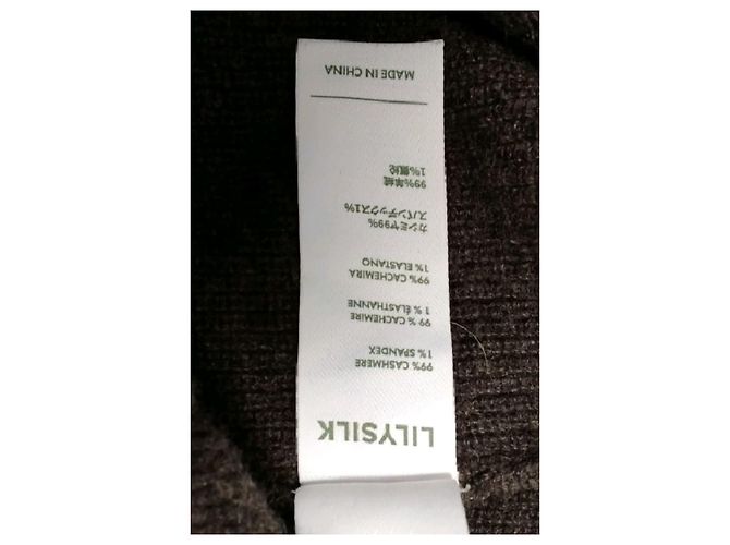 Autre Marque Brauner Kaschmirpullover - Ansicht 9