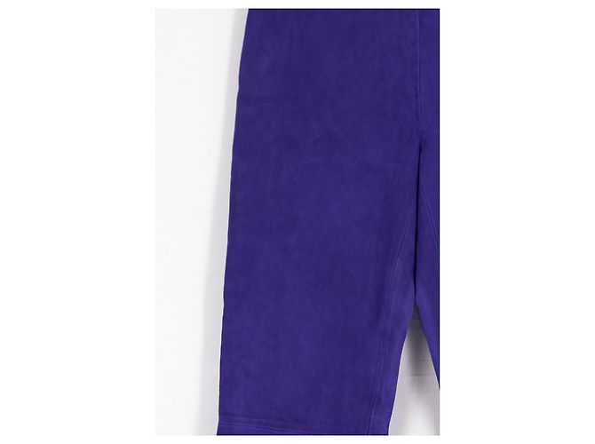 Autre Marque Pantalones rectos morados Púrpura - vista 3