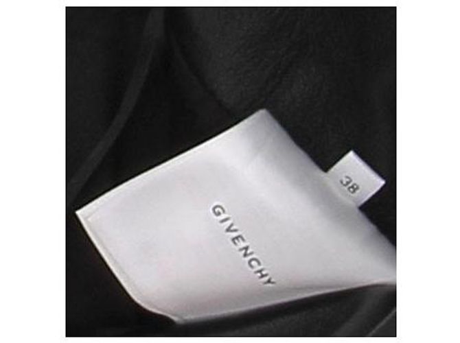 Givenchy Falda maxi de cuero negro - vista 6