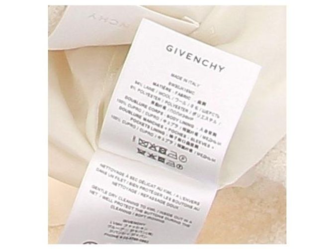 Givenchy Cropped Wool Jacket Beige - view 5