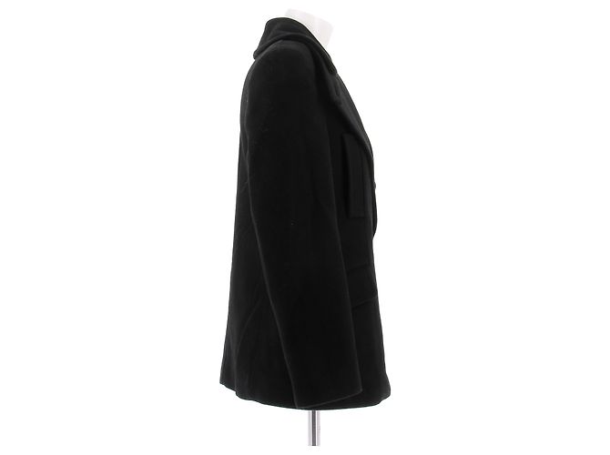 Cappotto in lana nero Givenchy Taglia 38 - vista 3