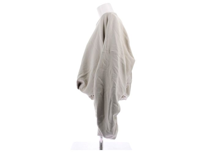 Dries Van Noten Beiger Pullover mit Plissee-Details - Ansicht 4