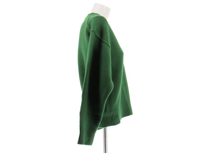 Totême Grüner Kaschmirpullover - Ansicht 3