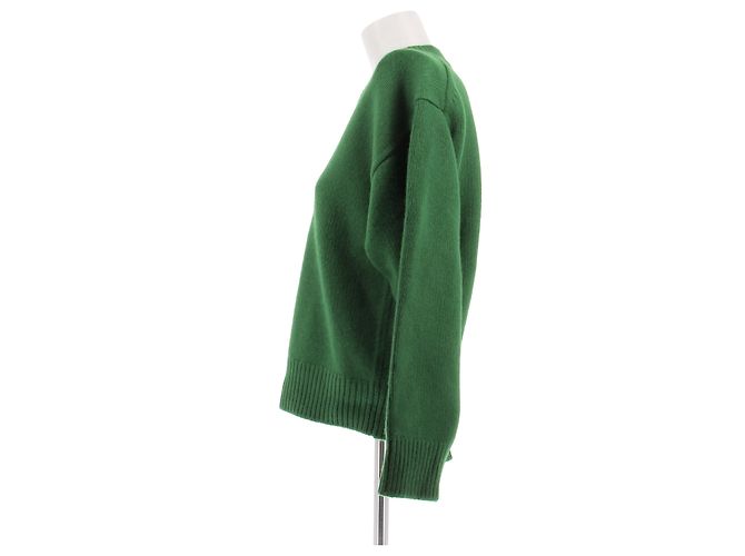 Totême Grüner Kaschmirpullover - Ansicht 4