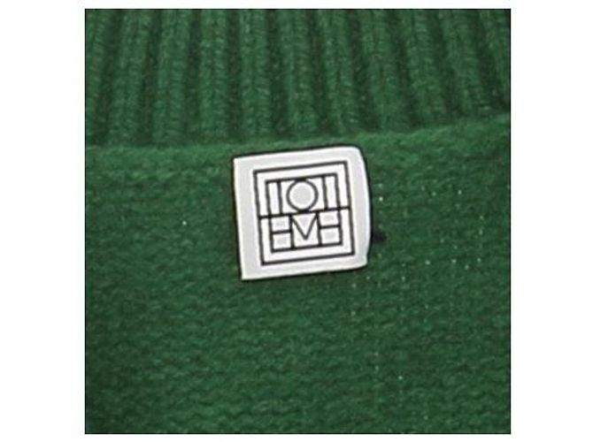 Totême Grüner Kaschmirpullover - Ansicht 6