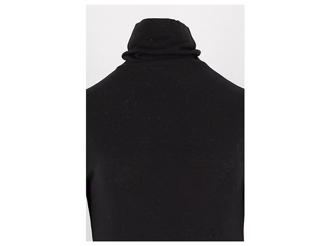 Autre Marque 440ME Wollpullover Schwarz - Ansicht 2