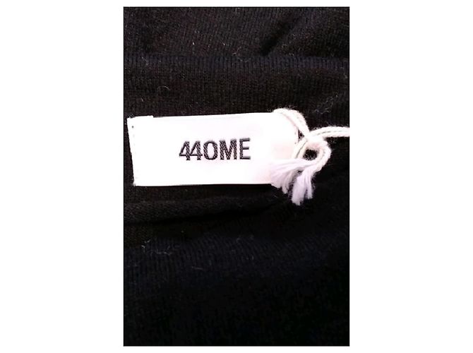 Autre Marque 440ME Wollpullover Schwarz - Ansicht 8