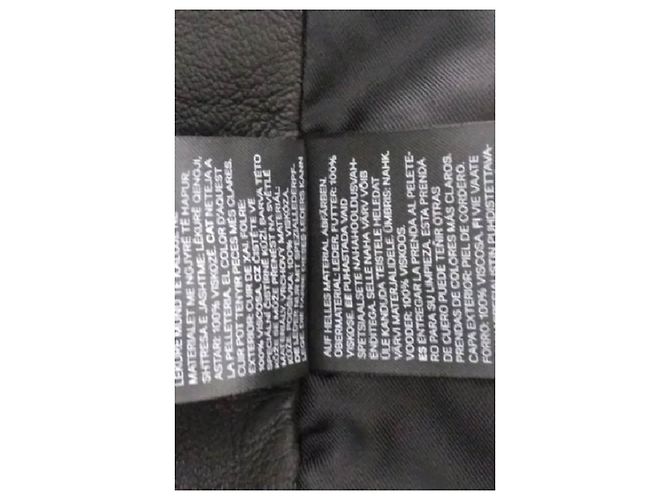 Autre Marque H&M STUDIO Mittellanger schwarzer Mantel - Ansicht 8