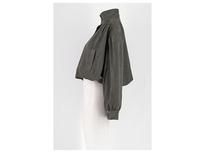 Autre Marque Giacca corta verde RED - vista 5