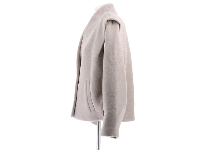 Isabel Marant Wollmantel beige Größe 36 - Ansicht 4
