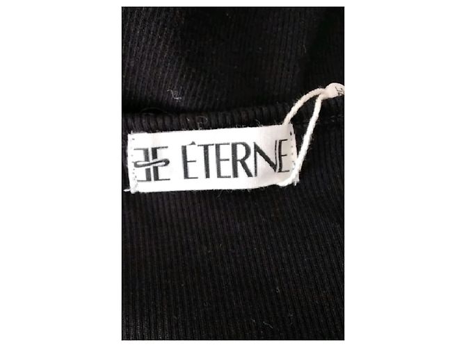 Autre Marque Abito in cotone nero - vista 7