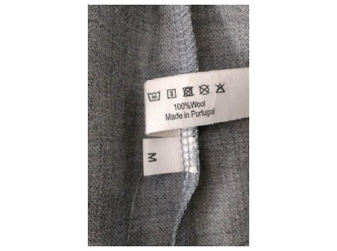 Autre Marque Camicia in lana grigia SELIIJAN M Grigio - vista 8