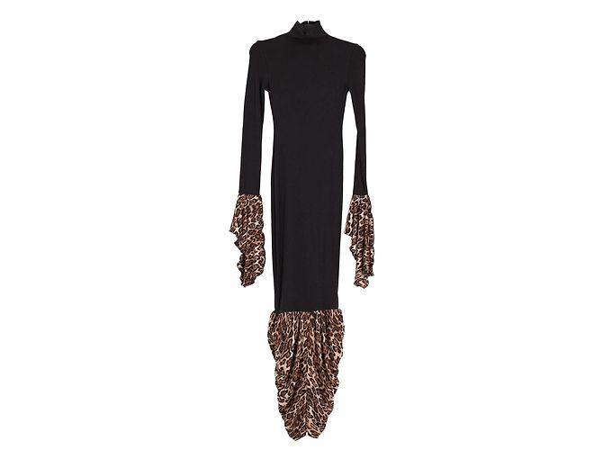 Autre Marque AMY SHEHAB Maxikleid Schwarz - Ansicht 4