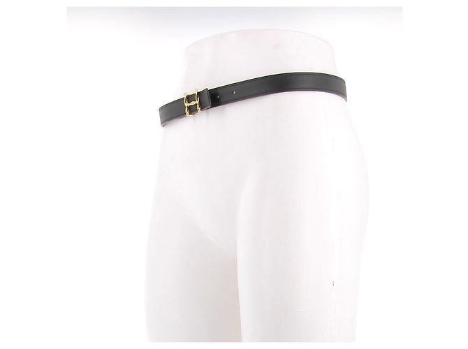 Hermès Ceinture H torsade réversible Marron - vue 5