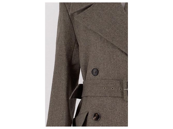 Abrigo largo gris de viscosa Marc by Marc Jacobs - vista 3