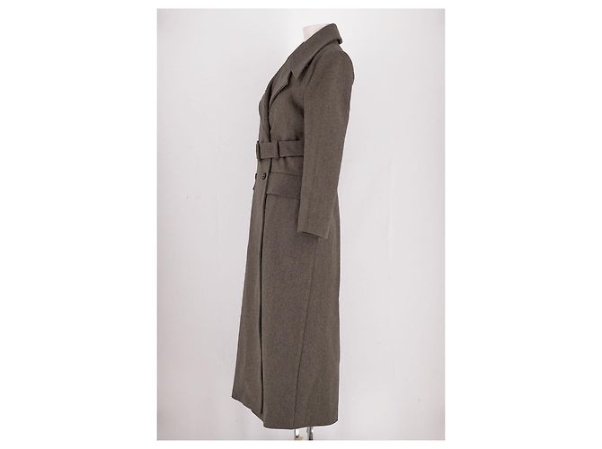 Abrigo largo gris de viscosa Marc by Marc Jacobs - vista 5