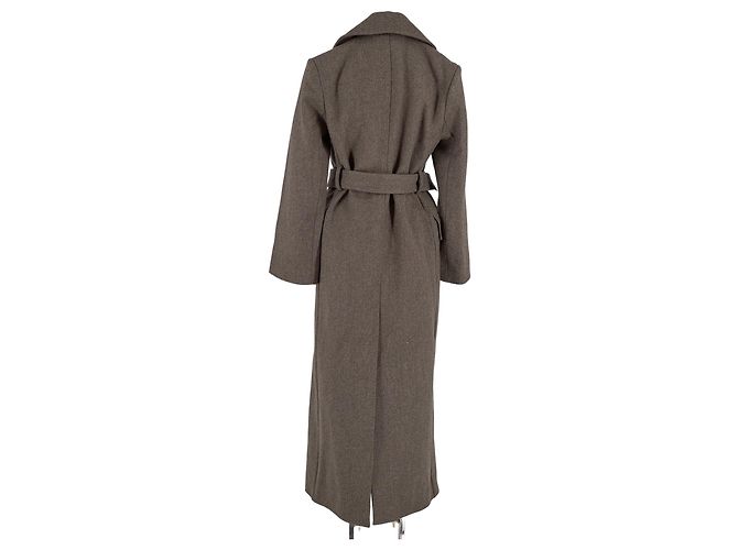 Abrigo largo gris de viscosa Marc by Marc Jacobs - vista 6