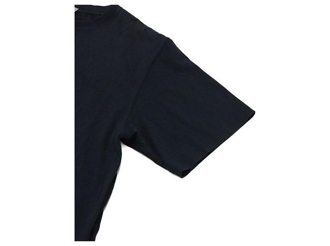 Dior T-shirt a maniche corte sovrapposta in seta Black Oblique Trotter Nero - vista 7